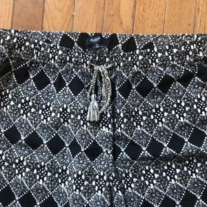 Madewell Shorewalk Cover-up Pants Woodcut Diamond
